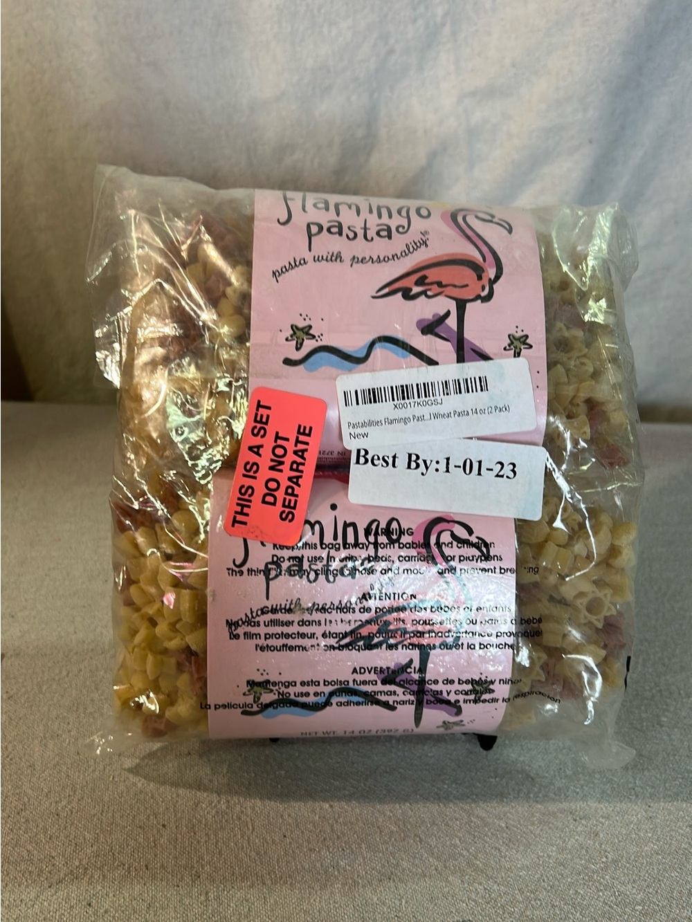 Flamingo Shape Pasta